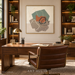 Sage Assemblage — Abstract Wall Art | AA-9039