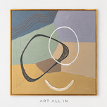 Porcelain Matrix — Abstract Wall Art | AA-9040