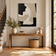 Quiet Ink & Linen — Wabi-Sabi Textured Abstract Wall Art