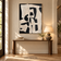 Monochrome Relief — Black & Ivory Sculptural Abstract Art