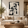 Monochrome Relief — Black & Ivory Sculptural Abstract Art