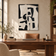 Monochrome Relief — Black & Ivory Sculptural Abstract Art