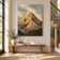 Golden Peak — Golden Light Mountain Oil Painting