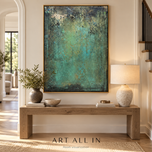 Alabaster Fold — Color Abstract Wall Art — ART ALL IN AA-9185