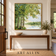 Hushed Valley 02 — Green Woodland Landscape Art