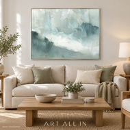 Urban Contour 02 — Textured Wabi-Sabi Wall Art