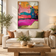 Organic Cascade 02 — Color Abstract Wall Art