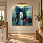 Coastal Rhythm 02 — Color Abstract City Wall Art