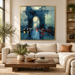 Coastal Rhythm 02 — Color Abstract City Wall Art