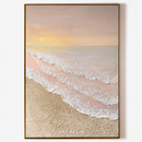 Coastal Structure — Sculptural Textured Coastal Wall Art