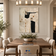 Raw Collage — Ivory & Black Expressionist Wall Art
