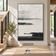 Raw Collage — Ivory & Black Expressionist Wall Art