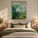 Verdant Atmosphere — Deep Green Abstract Landscape