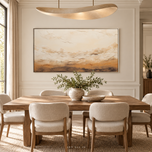 Drifting Surface — Textured Wabi-Sabi Wall Art