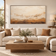 Drifting Surface — Textured Wabi-Sabi Wall Art