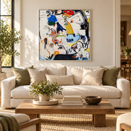 Saffron Matrix — Urban Contemporary Square
