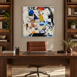Saffron Matrix — Urban Contemporary Square