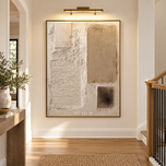 Structured Stillness — Geometric Color Block Impasto Art