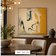 Golden Shore 02 — Warm Ochre Textured Wabi-Sabi Wall Art