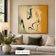 Golden Shore 02 — Warm Ochre Textured Wabi-Sabi Wall Art