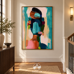 Kinetic Dialogue — Color Abstract Wall Art