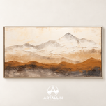 Urban Valley 03 — Textured Wabi-Sabi Wall Art