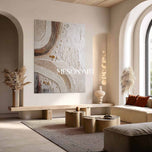 Taupe Valley — Modern Bohemian Wall Art