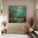 Coral Aura 02 — Color Abstract Wall Art