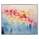Ivory Ground 02 — Color Abstract Floral Wall Art