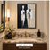Organic Study — Black & Ivory Figurative Minimalist Wall Art