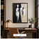 Organic Study — Black & Ivory Figurative Minimalist Wall Art