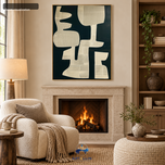 Pale Fragment — Textured Wabi-Sabi Wall Art