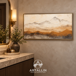 Urban Valley 03 — Textured Wabi-Sabi Wall Art