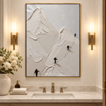 Sculpted Volume 03 — Sculptural Textured Wall Art