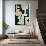 Pale Fragment — Textured Wabi-Sabi Wall Art