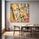 Coral Aura Textured Abstract Painting — ART ALL IN AA-9008