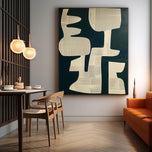 Pale Fragment — Textured Wabi-Sabi Wall Art