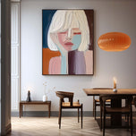 Quiet Gesture — Sculptural Textured Wall Art