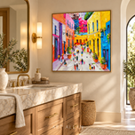 Colorful Passage — Color Abstract Wall Art