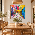 Colorful Passage — Color Abstract Wall Art
