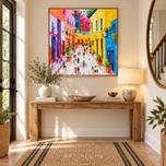 Colorful Passage — Color Abstract Wall Art