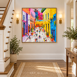 Colorful Passage — Color Abstract Wall Art