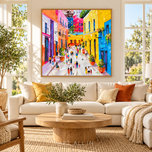 Colorful Passage — Color Abstract Wall Art