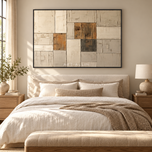 Stone Strata 02 — Textured Wabi-Sabi Wall Art