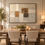 Stone Strata 02 — Textured Wabi-Sabi Wall Art