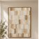 Taupe Pulse — Warm Taupe Textured Wabi-Sabi Wall Art