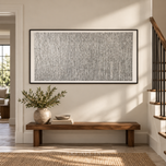 Organic Gesture 02 — Textured Wabi-Sabi Wall Art