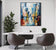 Chalk Nocturne — Color Abstract Wall Art