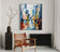Chalk Nocturne — Color Abstract Wall Art