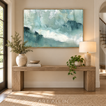 Urban Contour 02 — Textured Wabi-Sabi Wall Art